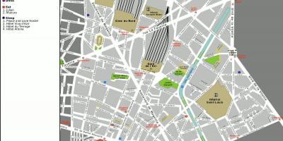 خريطة 10th من باريس