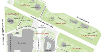 خريطة Jardin des Champs-Élysées