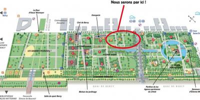خريطة Parc de Bercy