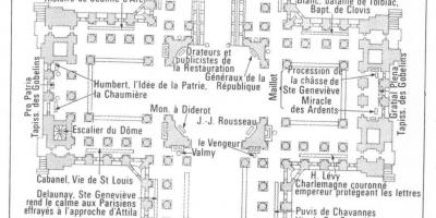 خريطة بانتيون باريس