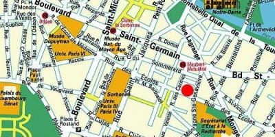 خريطة مدينة سانت ميشيل