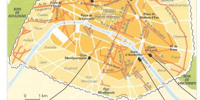 خريطة باريس هوسمان